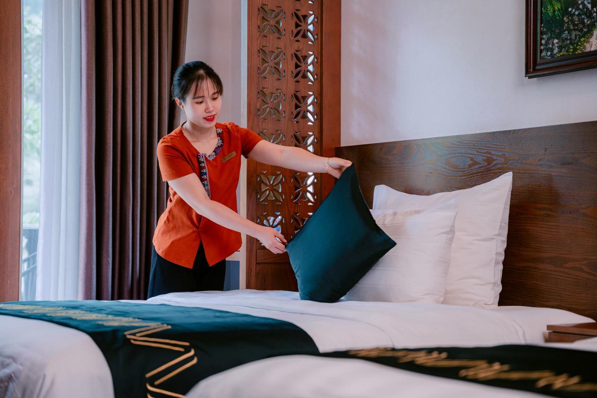 มายเชา เมาน์เท็น วิว รีสอร์ต Hotel ไหมโจ๋ว ภายนอก รูปภาพ